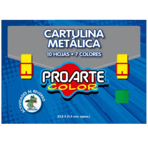 ESTUCHE CARTULINA METALICA 6 HJ