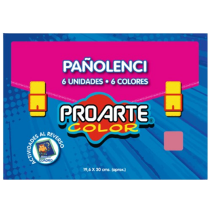 ESTUCHE PANO LENCI 6 COLORES