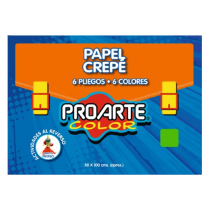 ESTUCHE PAPEL CREPE 6 PLIEGOS