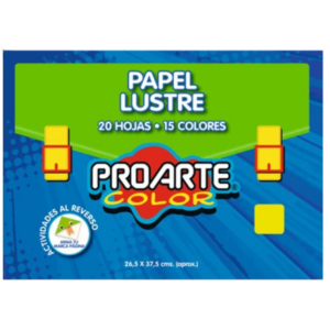 ESTUCHE PAPEL LUSTRE 20 HJS