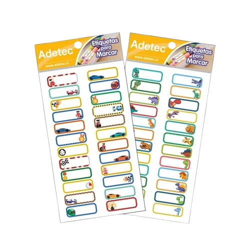 ETIQUETAS PARA MARCAR UTILES NINO