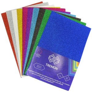 GOMA EVA 20X30 GLITTER X10