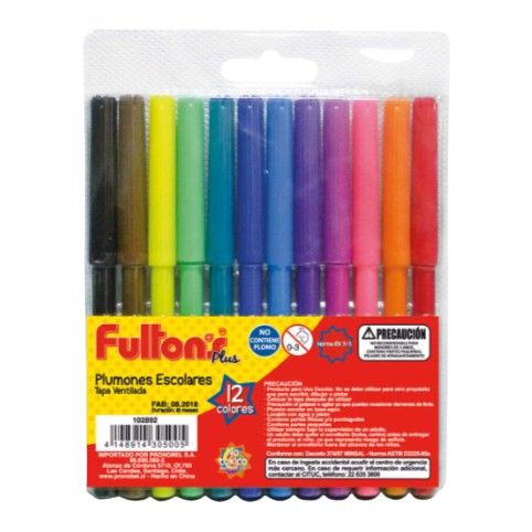 LAPIZ MARCADOR 12 COLORES