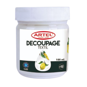 DECOUPAGE TEXTIL ADH Y SELLADOR 100