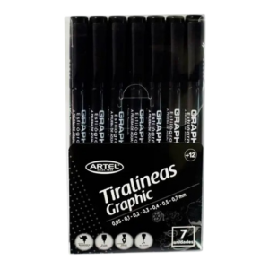 LAPIZ TIRALINEA SET 7 NUMEROS