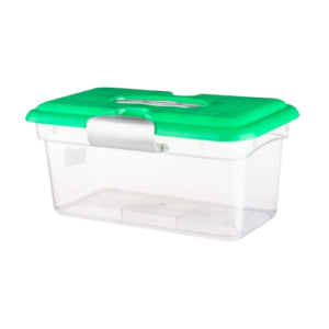 CAJA PLASTICA 6 LTRS C/MANILLA