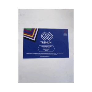 CARTULINA GLITTER BLANCA