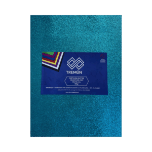 CARTULINA GLITTER CELESTE