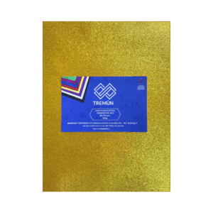 CARTULINA GLITTER DORADA