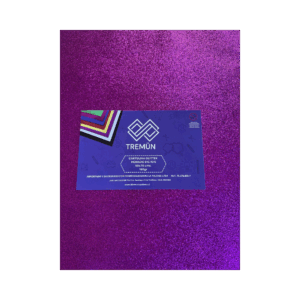 CARTULINA GLITTER MORADA 04