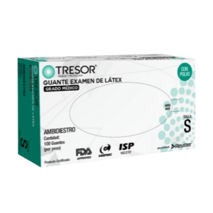 GUANTE LATEX S CAJA