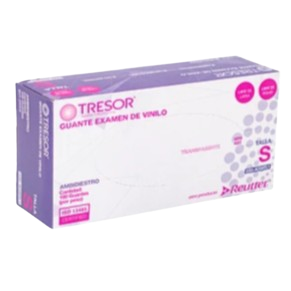 GUANTE VINILO S CAJA