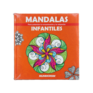 LIBRO COLOREAR MANDALA INFANTIL