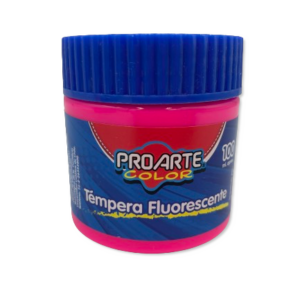 TEMPERA FLUOR 100 ML ROSADO