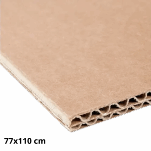 CARTON CORRUGADO DOBLE 77X110 CM