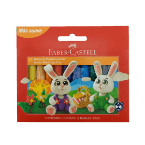 PLASTICINA REDONDA 12 COLORES