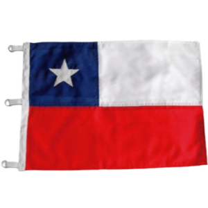 BANDERA CHILENA 90X135 TELA