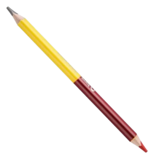 LAPIZ BICOLOR JUMBO X 1 GRAFITO/ROJ