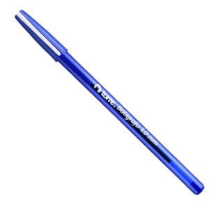 LAPIZ PASTA PTA GRUESA.AZUL 1.0