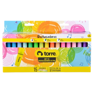 DESTACADOR SET 15 UNID