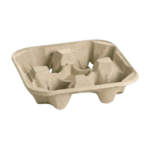 BANDEJA PORTA VASO 4 CAVIDADES