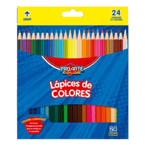 LAPIZ 24 COLORES LARGO