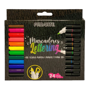 PLUMON LETTERING 24 DOBLE PUNTA