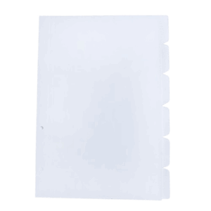 SEPARADOR OFICIO BLANCO X6 UND