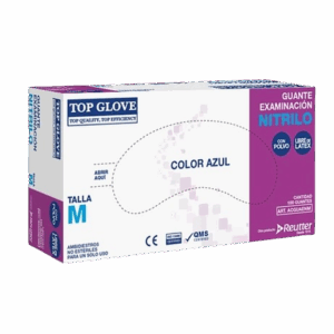 GUANTE NITRILO M AZUL