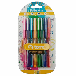 LAPIZ PASTA SET 8 UNID 1.0 MM