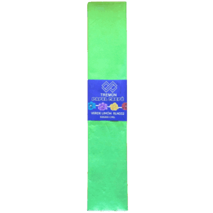 PAPEL CREPE VERDE LIMON 50X200 032