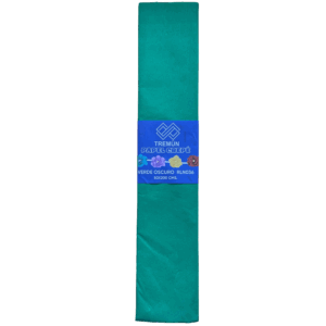 PAPEL CREPE VERDE OSC 50X200 CM 036