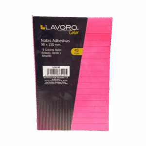 NOTAS ADHESIVAS 45 HJ 98X150 LINEAL