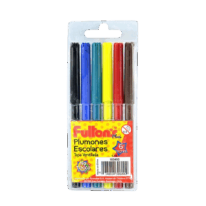 LAPIZ MARCADOR 6 COLORES