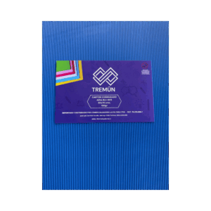 CARTON CORRUGADO AZUL 50X70 CM