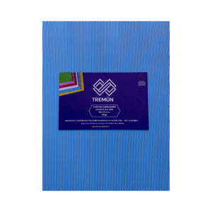 CARTON CORRUGADO CELESTE 50X70 CM