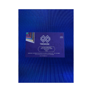 CARTON CORRUGADO METALICO AZUL