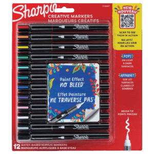 MARCADOR ACRILICO 12 UNID P/PINCEL