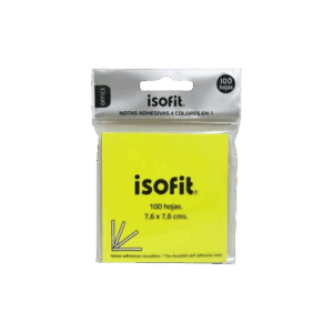NOTAS ADHESIVAS 100 HJ MULTICOLOR