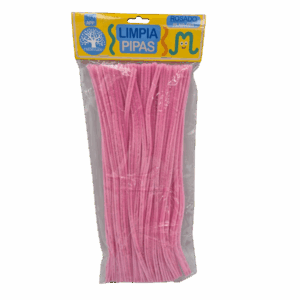 LIMPIA PIPA X 100 UNID ROSADA