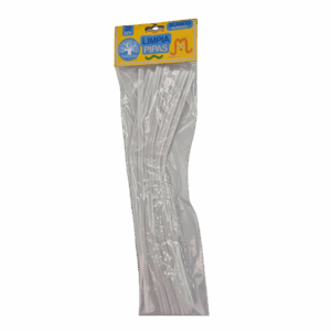 LIMPIA PIPA X 25 UNID BLANCA