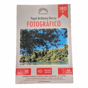 PAPEL FOTOGRAFICO 100 HJ 180 GR A4