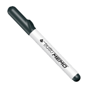 PLUMON DE PIZARRA NEGRO FINO TRATTO