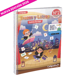 CALIGRAFIX KINDER SCRIPT 2 TRAZOS Y LET