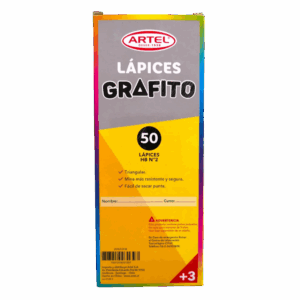 LAPIZ GRAFITO 50 UNID TRIANGULAR 2