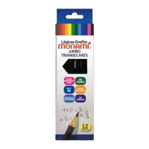LAPIZ GRAFITO JUMBO X12 UNID