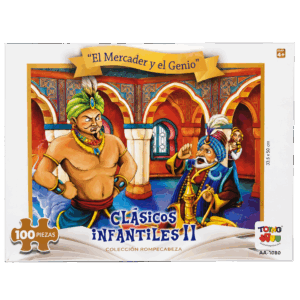 PUZZLE 100 PCS EL MERCADER Y EL GEN