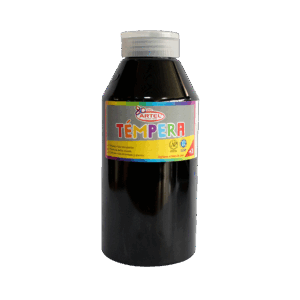 TEMPERA 500 ML NEGRA 21