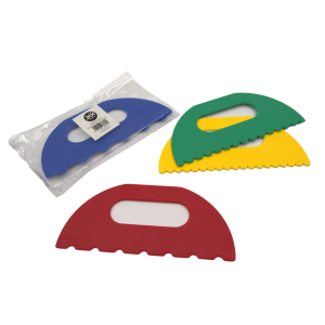 ESPATULA P/DECORAR 4 UNID PLASTICA JM