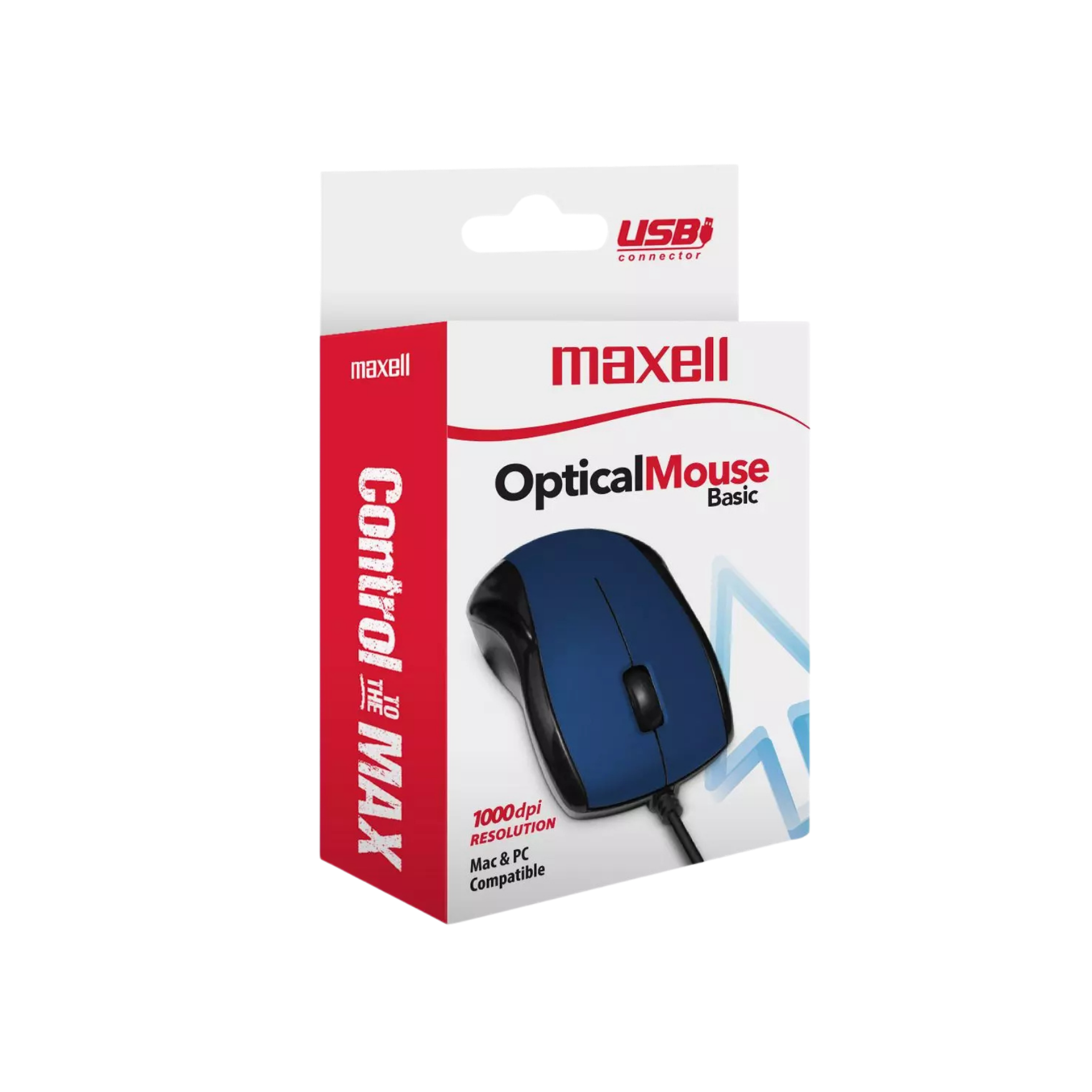 MOUSE USB OPTICO MOWR-101 MAXELL
